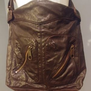 Beautiful leather boho bag